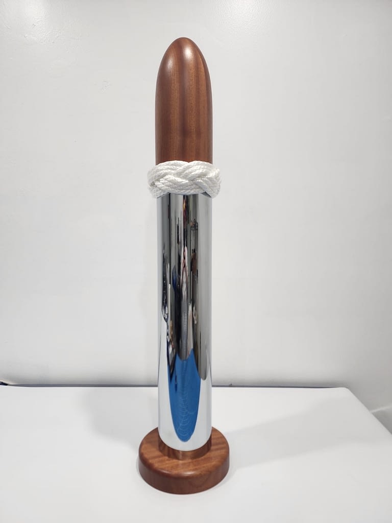 Ceremonial Bullets with a Chrome-Plated 5" Shell - Image 4