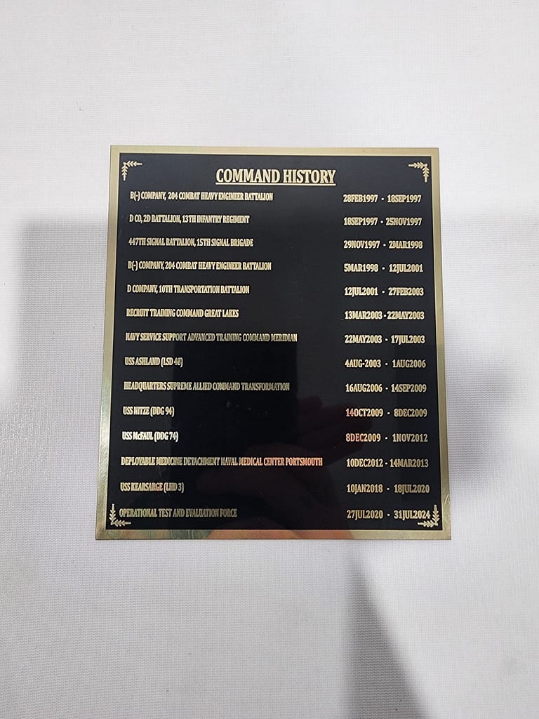COMMAND HISTORY FOR SHADOWBOX